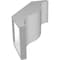 Ekena Millwork 5-in. W x 10-in. D x 14-in. H Funston Architectural Grade PVC Knee Brace BRCP05X10X14FST - alternate 4